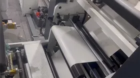 Single-Sided Extrusion Coating and Laminating Line at Customer Site