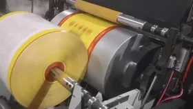 Double-Sided Woven Bag Laminating at Customer Site in Yunnan, China